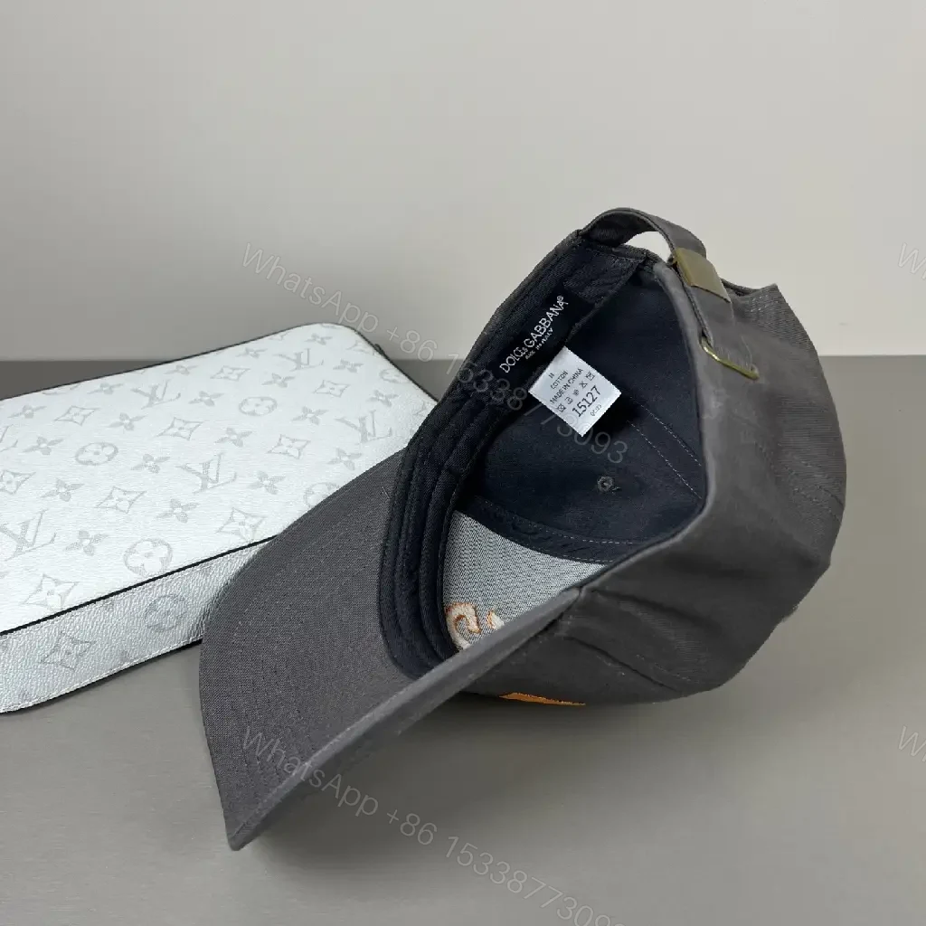 View 8 of Beige/Cream Cotton Cap: Subtle Luxury Baseball Hat