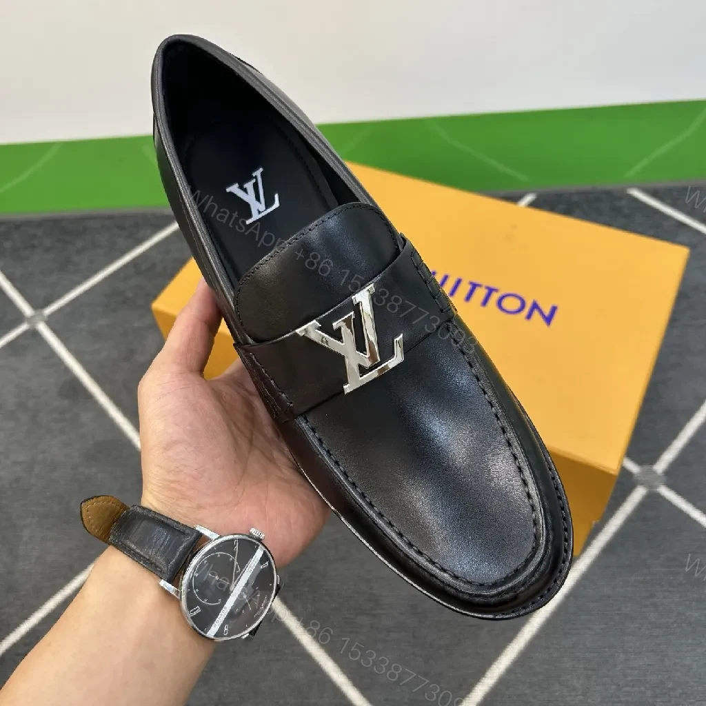 View 5 of Premium Leather Loafers: Subtle Hardware, All-Day Comfort