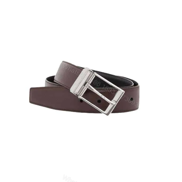 BURBERRY GRAINY REVERSIBLE LEATHER BELT – B30 — view 1
