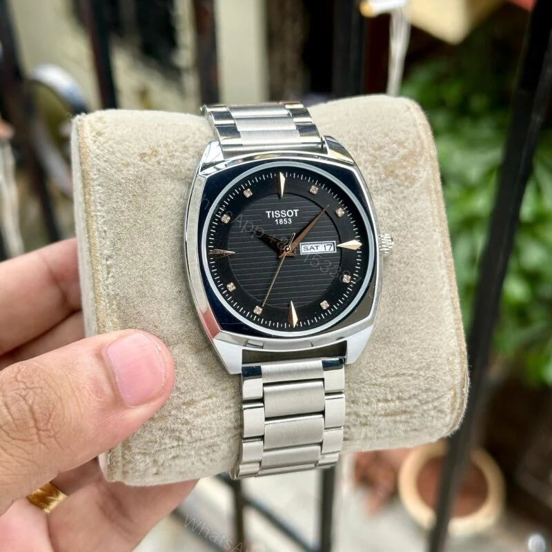 View 2 of Tissot Gentleman Day-Date 42mm Silver Dial Quartz
