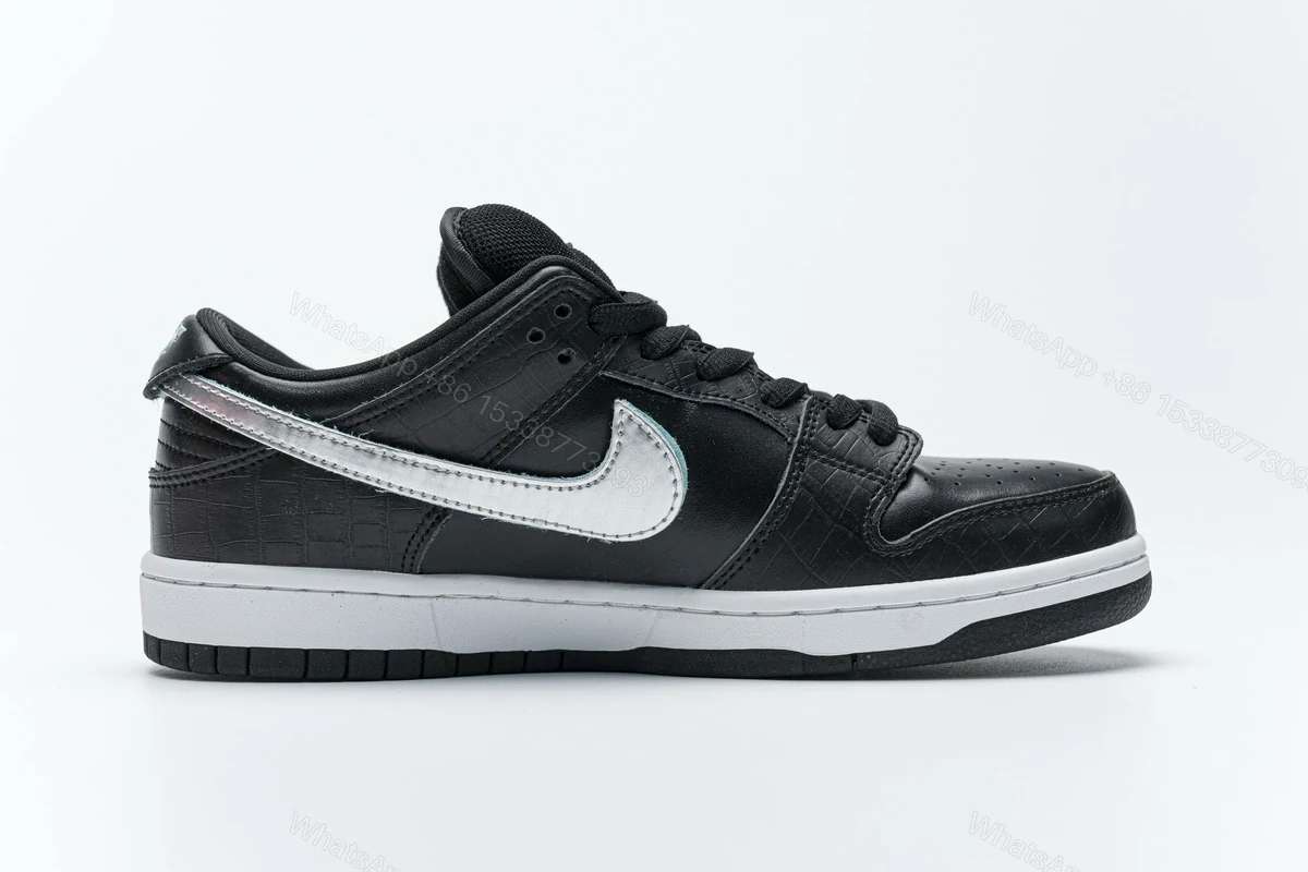 View 2 of Nike SB Dunk Low Pro OG QS “Black Diamond” BV1310-001