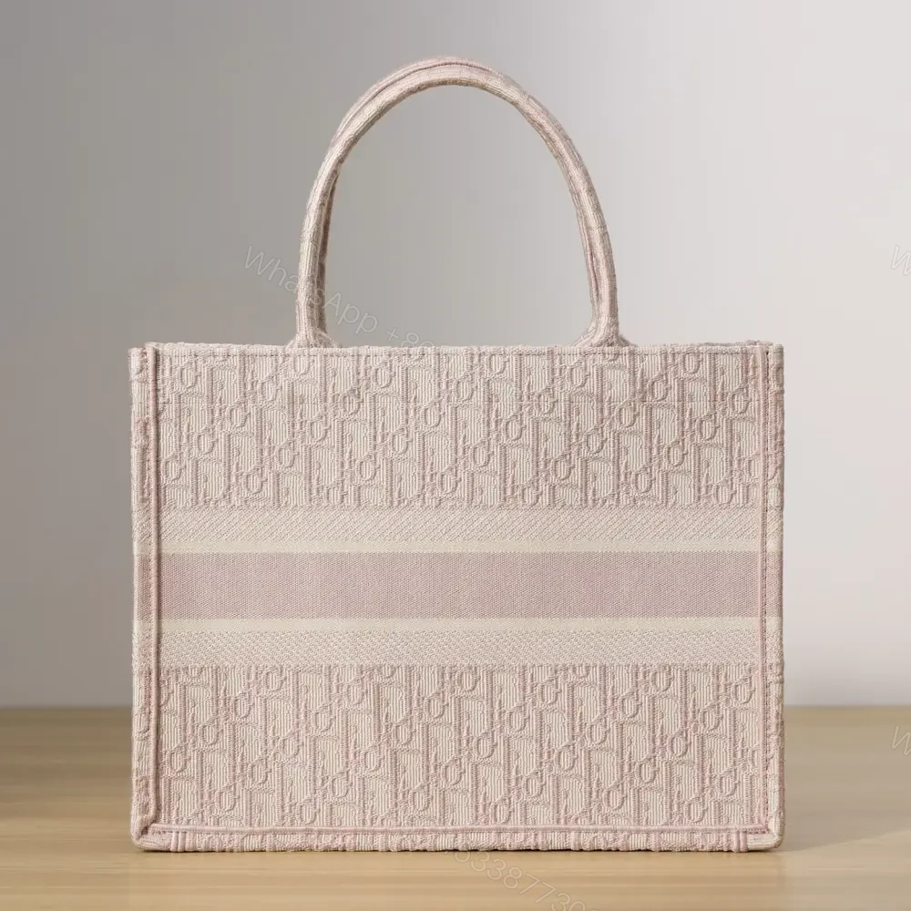 View 2 of 高仿Dior*BookTote系列Oblique印花粉色M免檢版