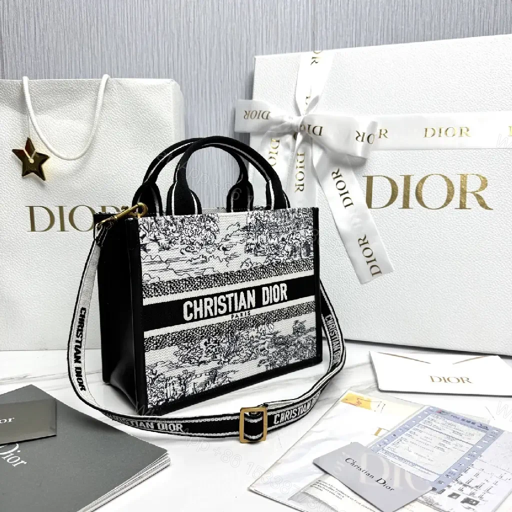 View 6 of Monochrome Luxe Tote: Structured Compact Everyday Carry