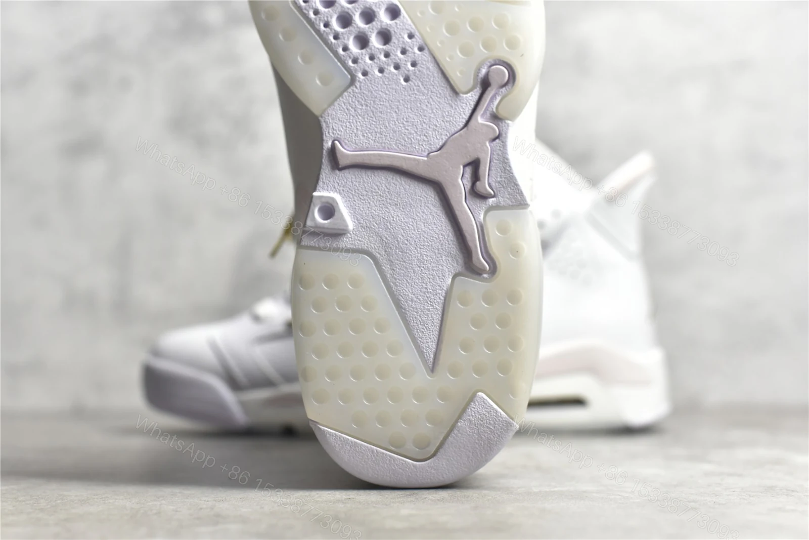 View 9 of Air Jordan 6 Gold Hoops Replica