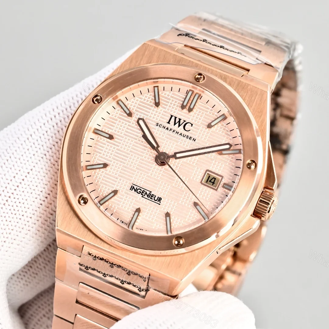 View 3 of IWC Ingenieur Automatic 35 Rose Gold / Rose IW3249-03