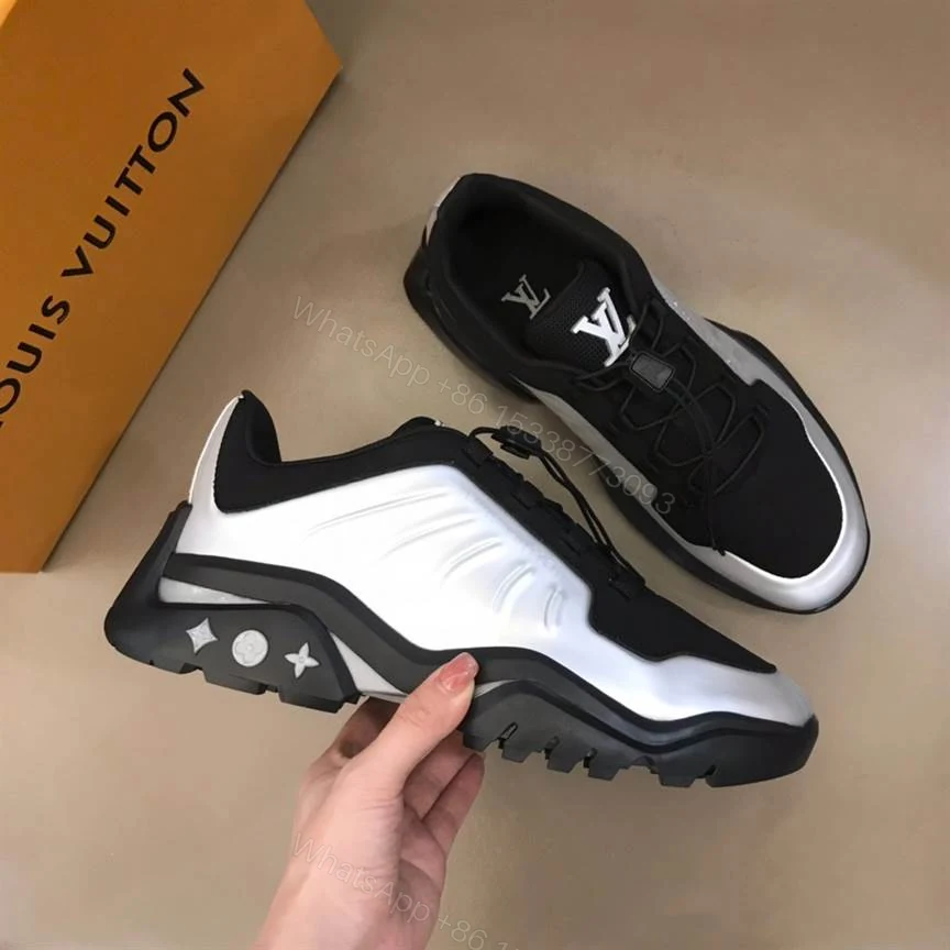 View 8 of Louis Vuitton Millenium Sneakers In Sliver – Lsvt279