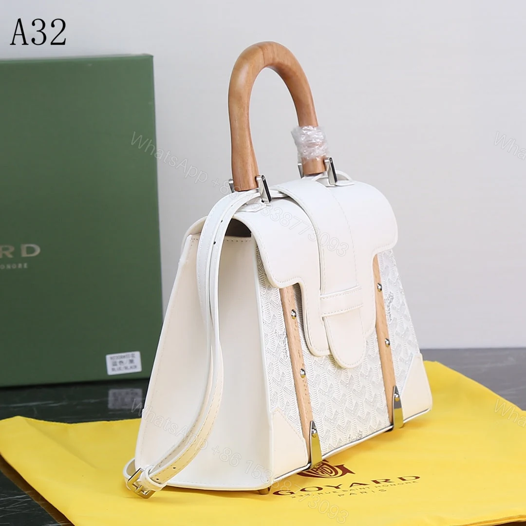 View 5 of GOYARD SAIGON PM BAG WHITE 20CM