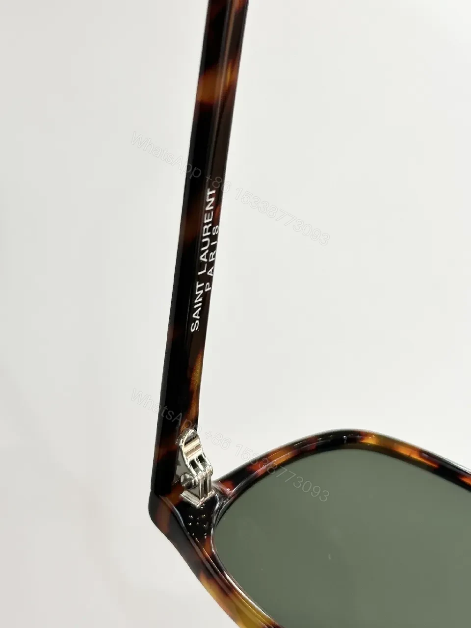 View 5 of Black Acetate Sunglasses: Minimalist, Polarized Comfort