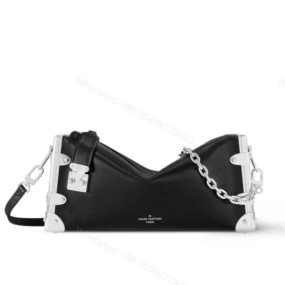 Louis Vuitton Slim Trunk Bag Black 23Cm M25445 — view 1