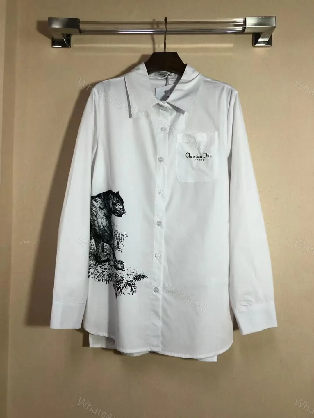 DIOR Now Luxe Wearing Shirt for Men — view 1