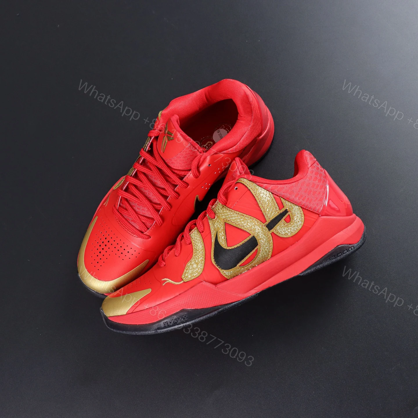 View 7 of Kobe 5 Protro “Year of the Mamba University Red” Reps