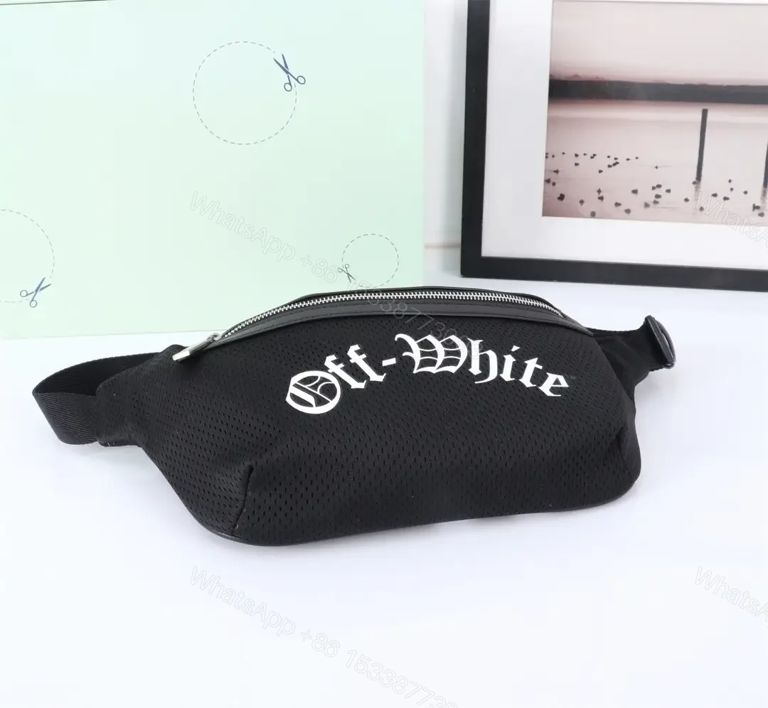 View 7 of Compact Mesh Fanny Pack: Bold Logo, All-Day Comfort