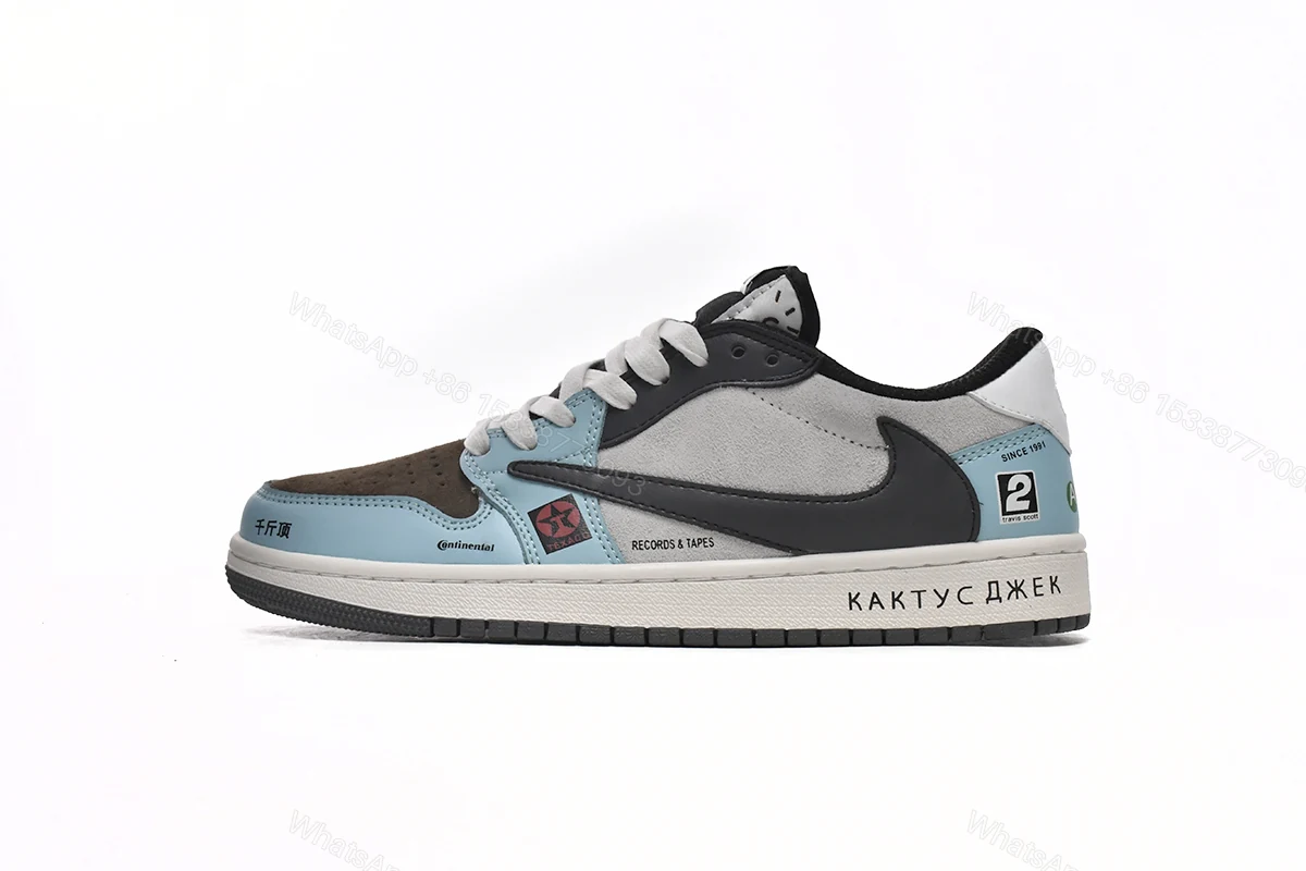 View 5 of Travis Scott X Air Jordan 1 Low 'BMW JackBoys' DC3533-100