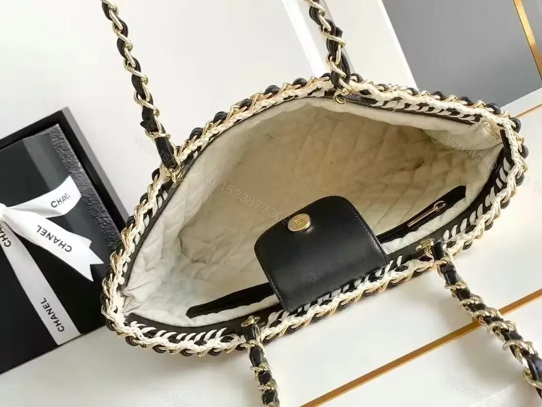 View 5 of Neutral Knit Tote: Textured Luxe, Everyday Versatile Bag