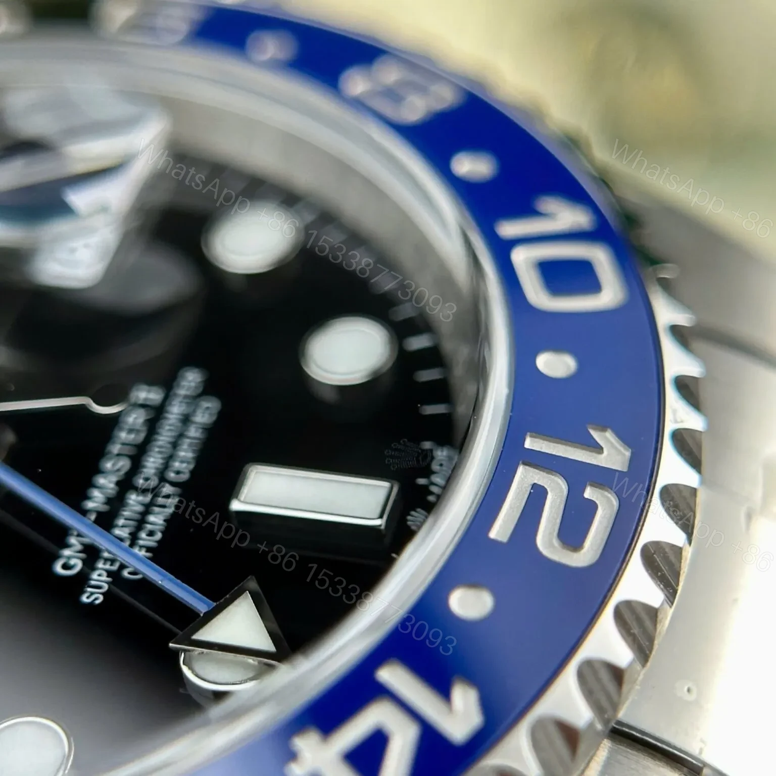 View 6 of Superclone Rolex GMT-Master II Black Dial 126710BLNR “Batgirl”