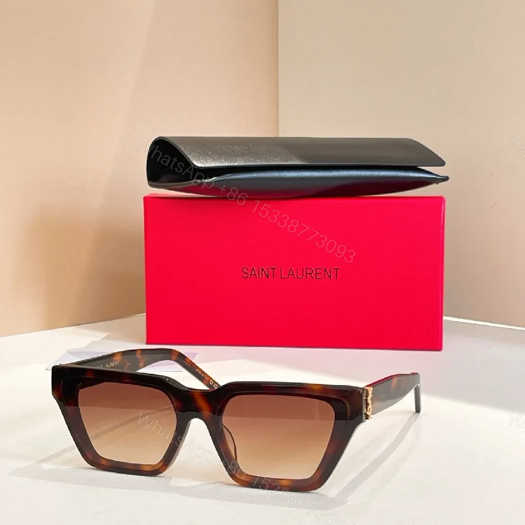 View 8 of Amber Gradient + Heat-Treated Acetate + Geometric Luxe + UV400 Protection + Sunglasses