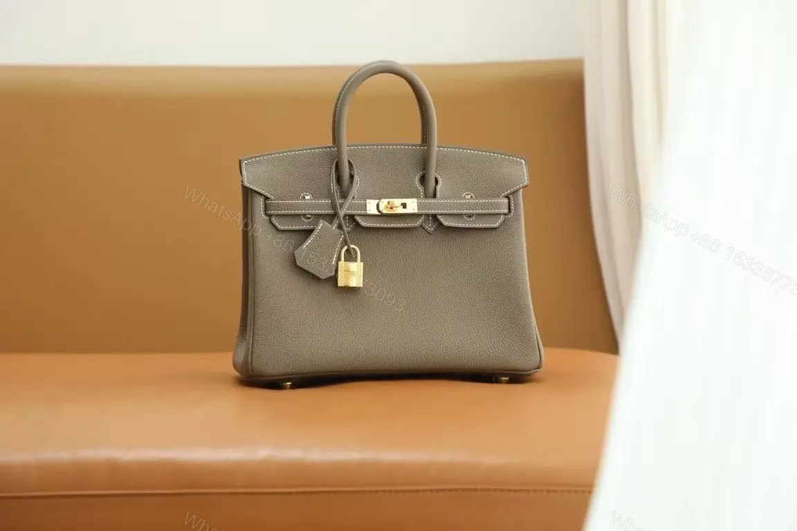 HN 30 ETOUPE EPSOM SELLIER GOLD HARDWARE — view 1