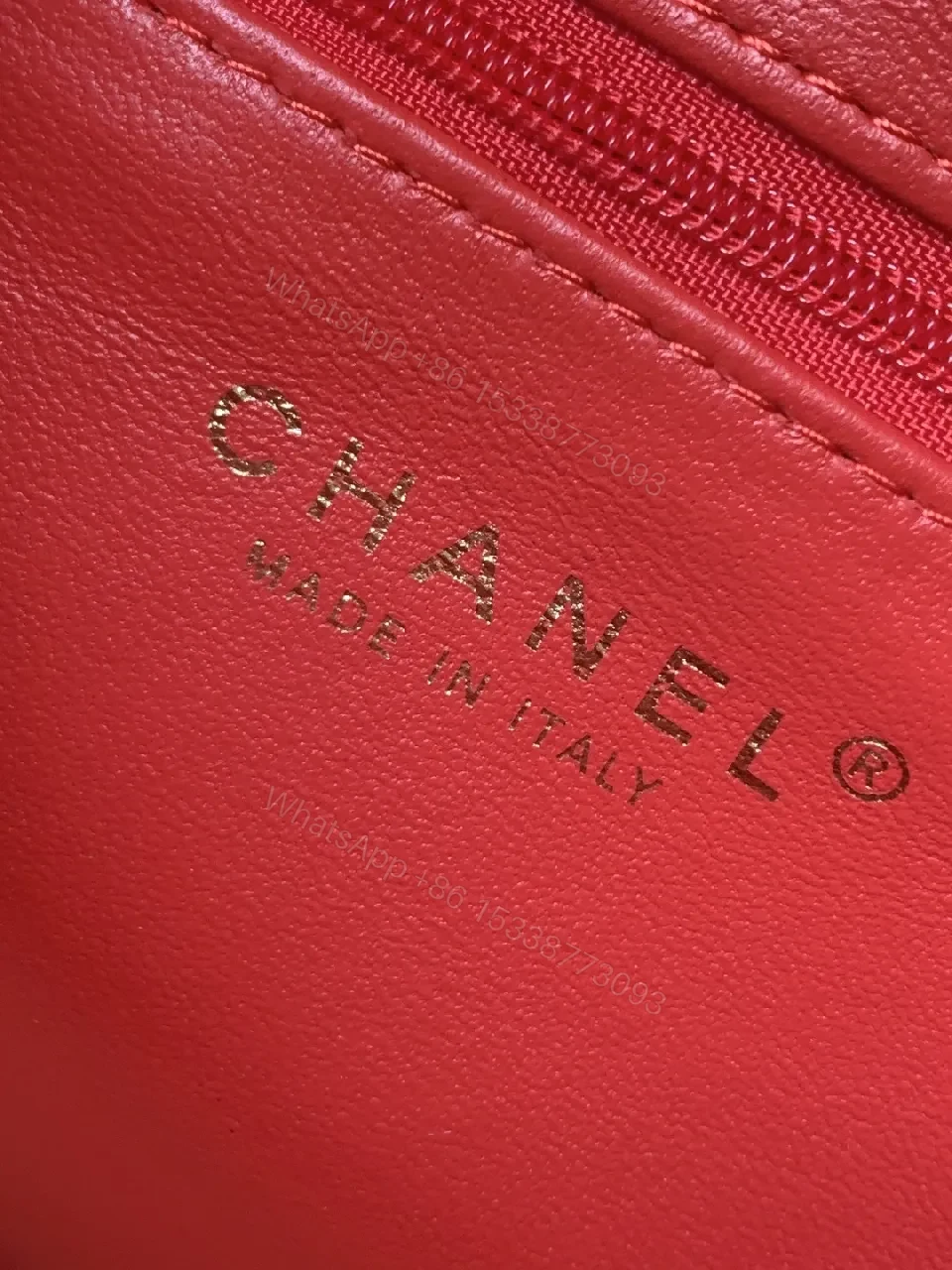 View 9 of Rich Velvet Quilted Mini Bag with Gold Logo