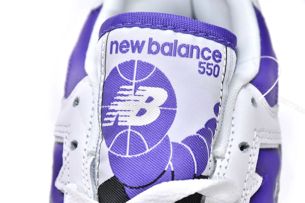 View 6 of New Balance 550 White Purple BB550WR1