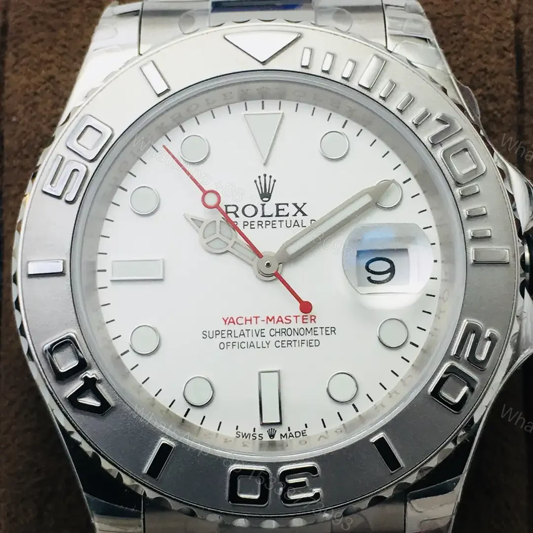 Rolex Yacht-Master 40mm Silver Dial Oyster Bracelet Premium Edition 116622-0002 — view 1