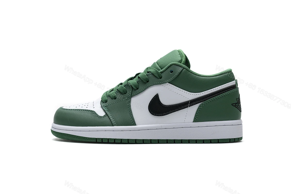 View 11 of Air Jordan 1 Low Pine Green 553558-301