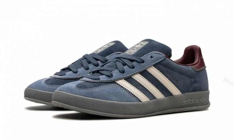 View 2 of First Copy Adidas Gazelle Blue White Casual Shoes For Men