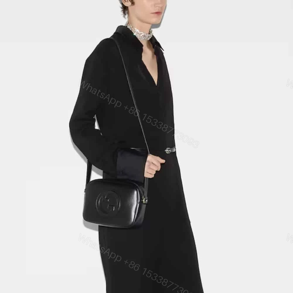 View 3 of Gucci Blondie Mini Shoulder Bag Black 20Cm 820429 AAEDB 1000 20