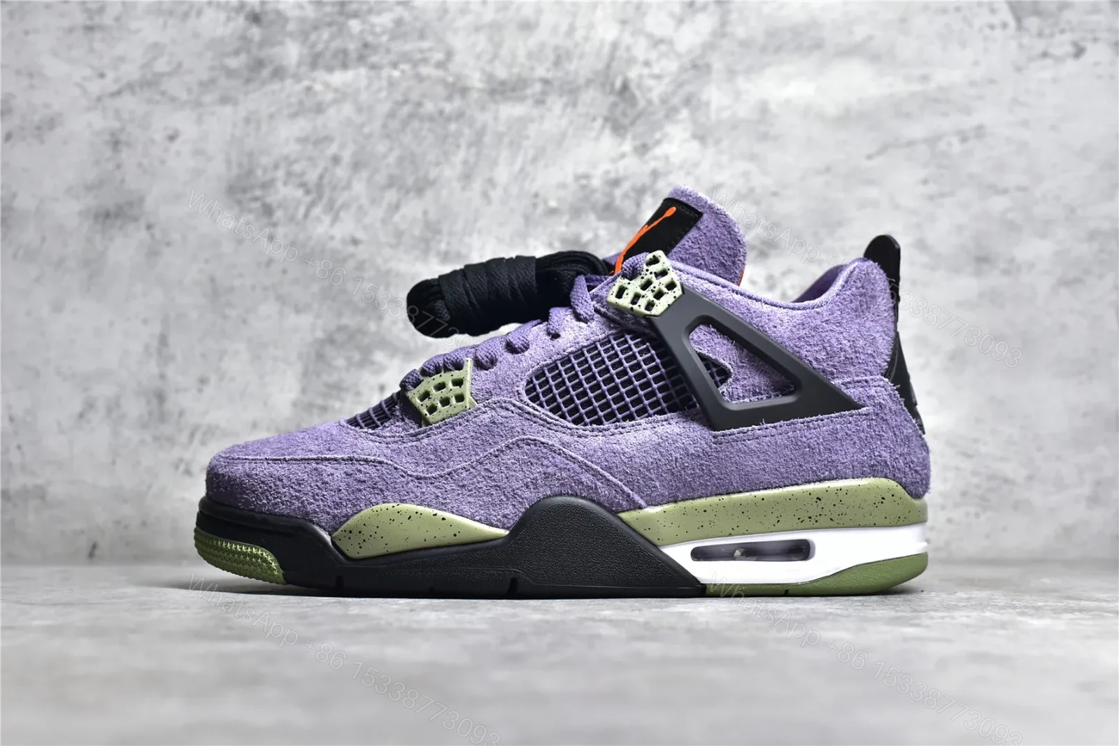 Air Jordan 4 Retro “Canyon Purple” Replica — view 1