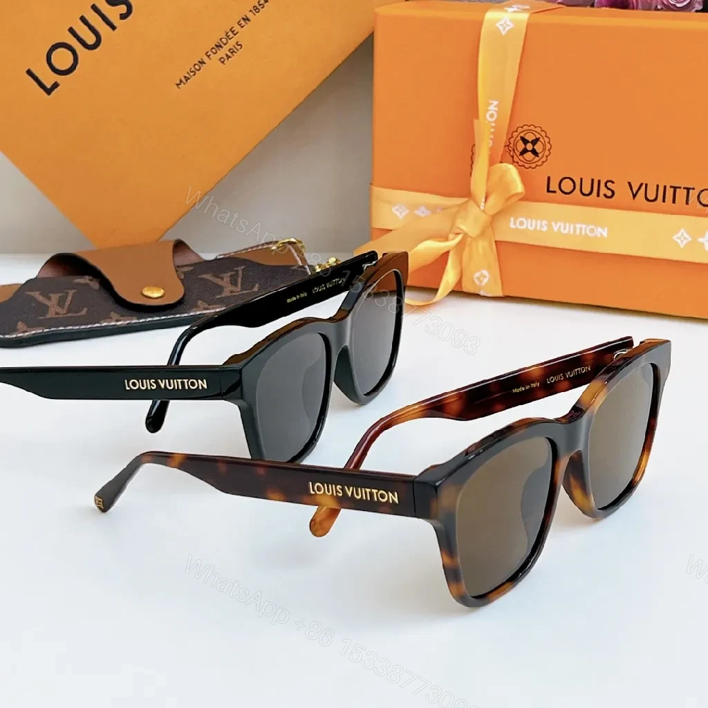 View 3 of Chic Luxury Sunglasses: Premium Black Acetate, Polarized Lenses