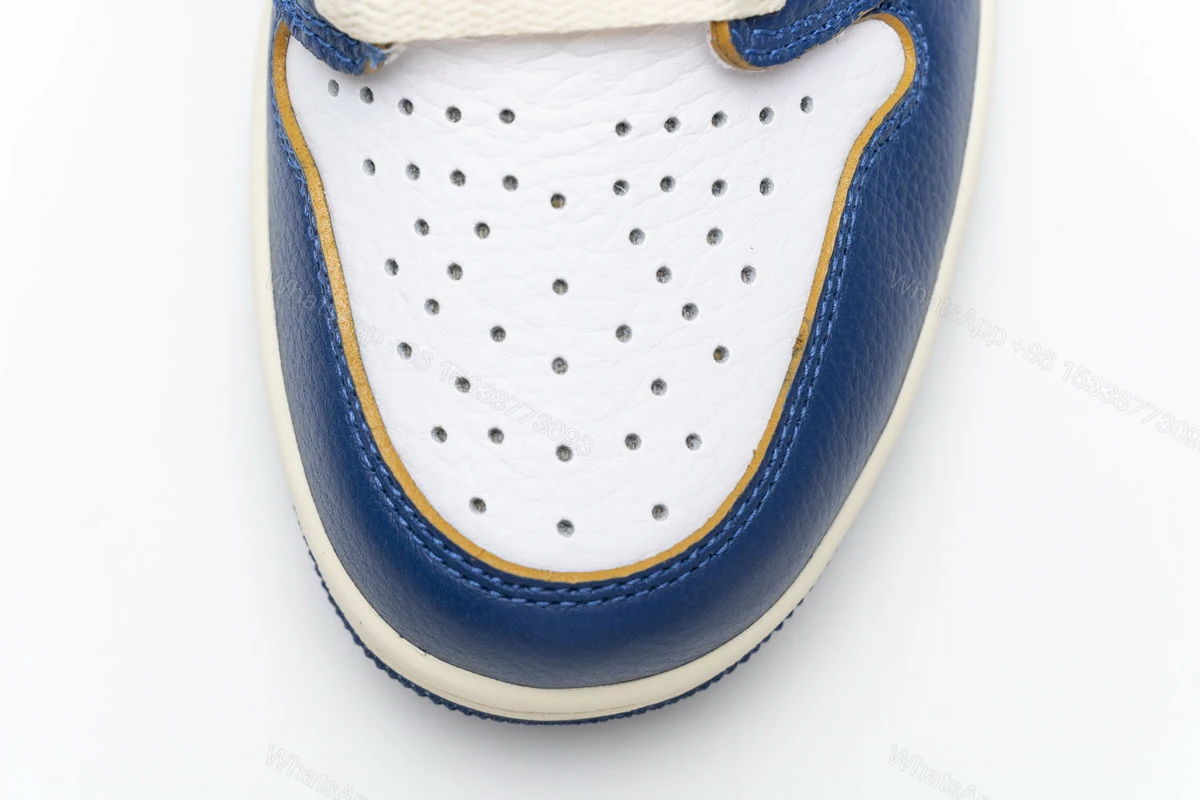View 9 of Air Jordan 1 Retro High Union Los Angeles Blue Toe BV1300-146