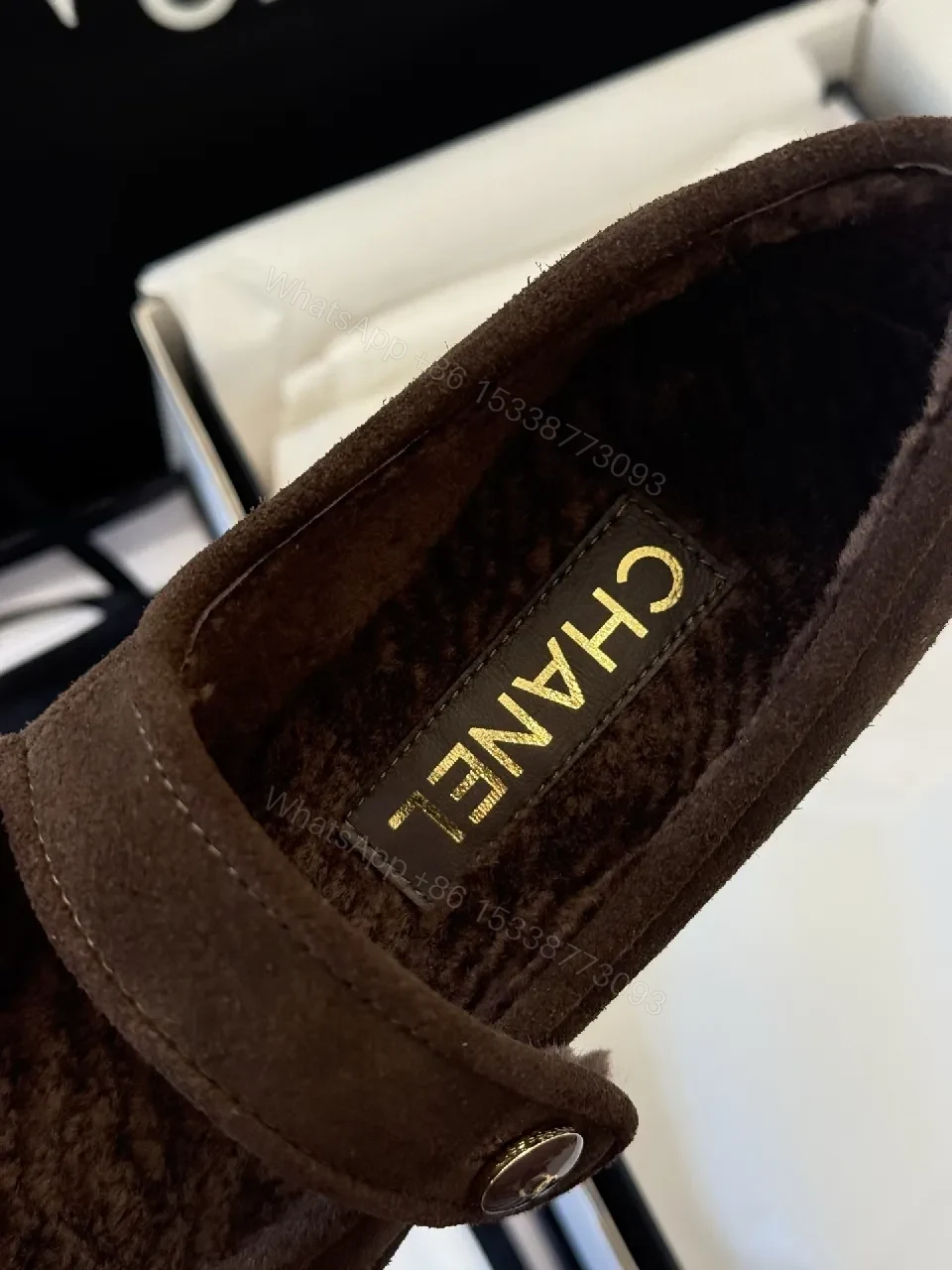 View 3 of Brown Suede Mary Janes - Cozy Luxury, Low-Profile Comfort