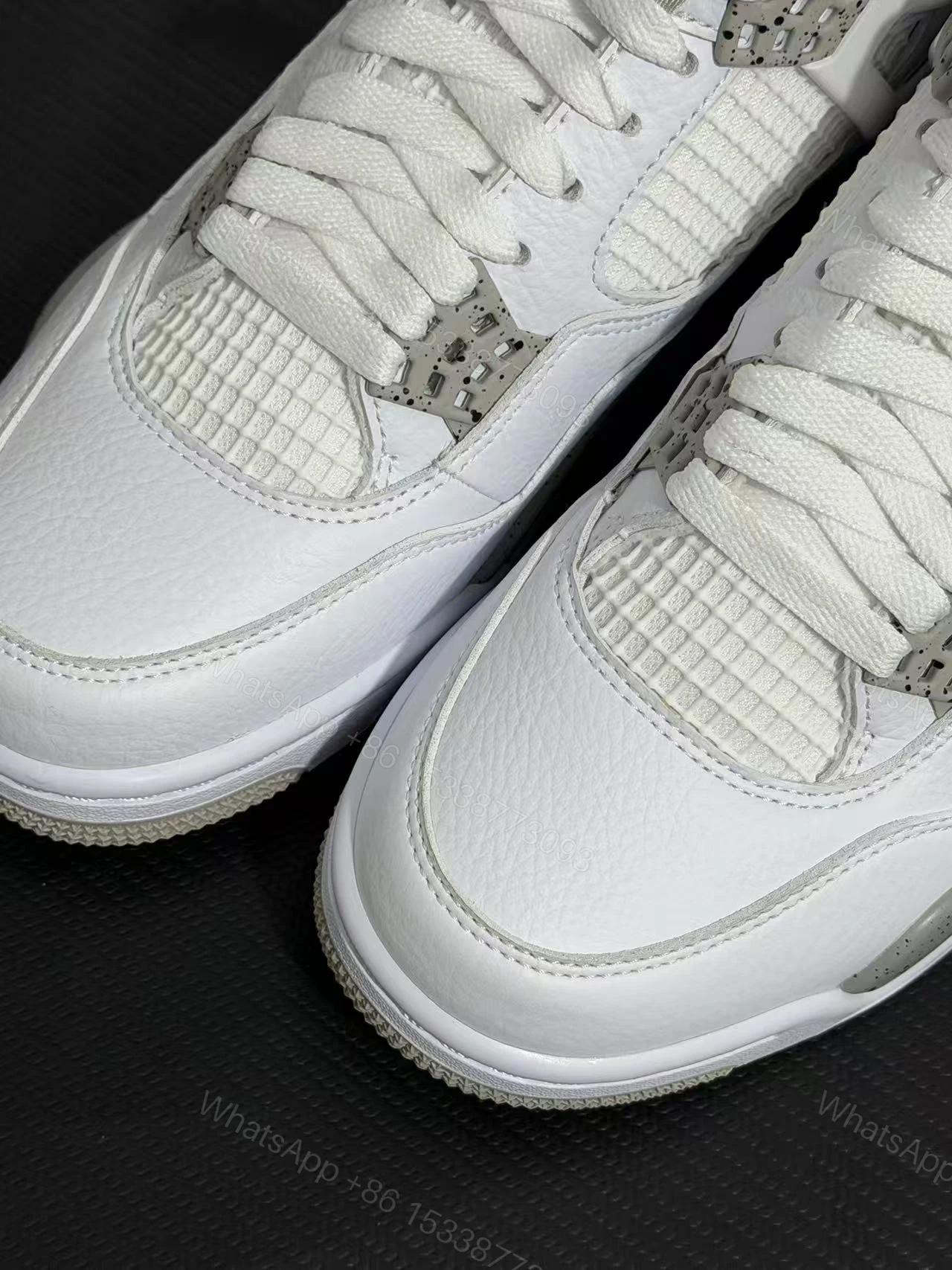 View 4 of Air Jordan 4 White Oreo (Cost-Effective Version)