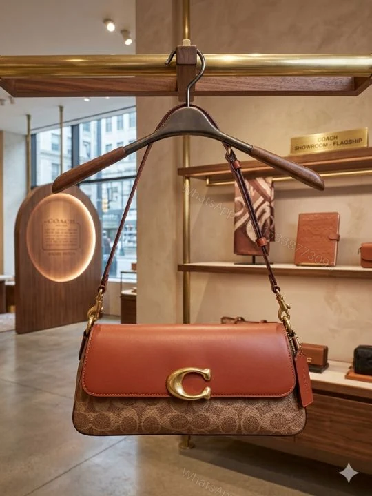 View 3 of Coach Jet Shoulder Bag First Copy | AAA+ Replica Designer Shoulder Bag