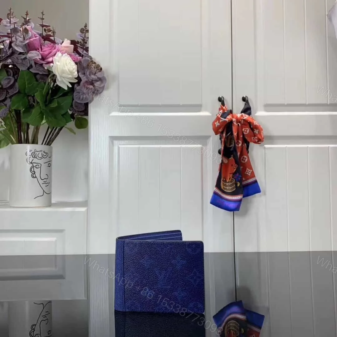 View 2 of LOUIS VUITTON BLUE MULTIPLE WALLET