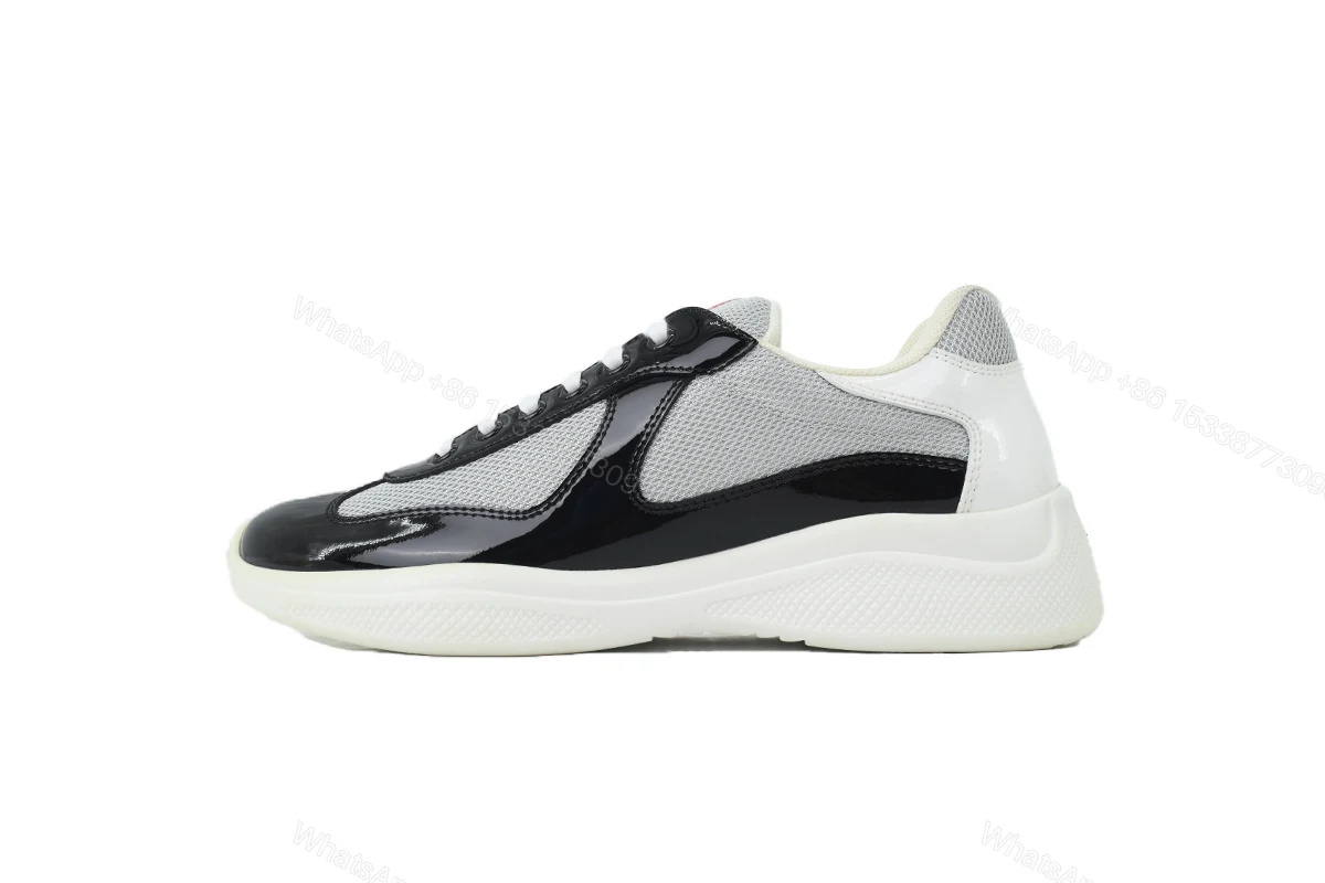 View 8 of Prada Sneakers Black Gray