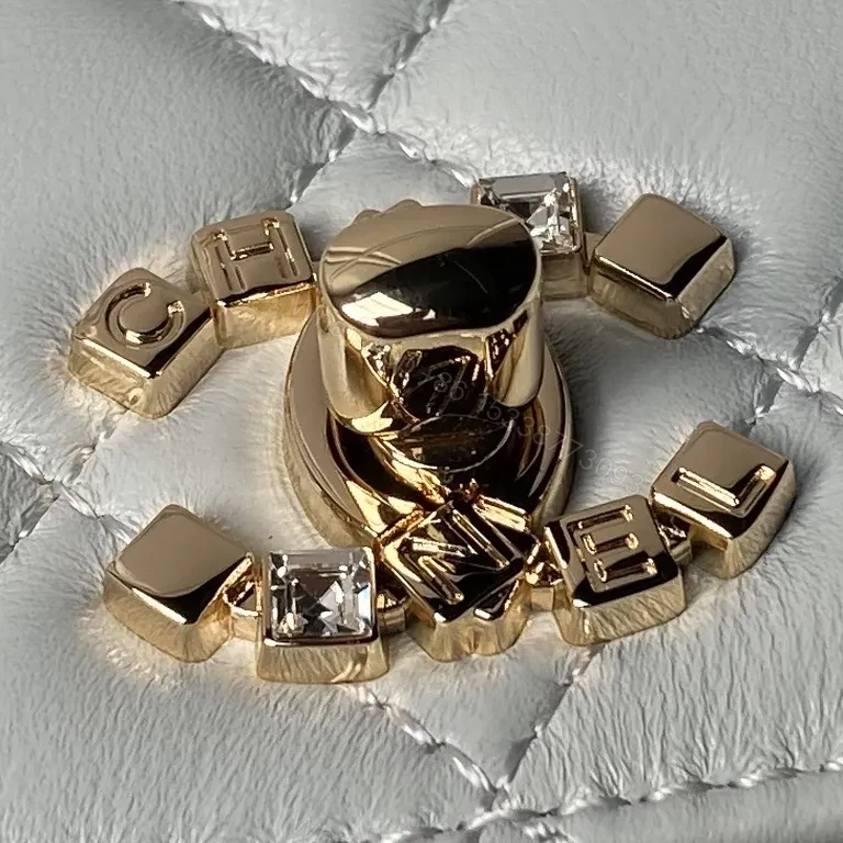 View 2 of Chanel-Inspired Quilted Mini Shoulder Bag with Gold Chain