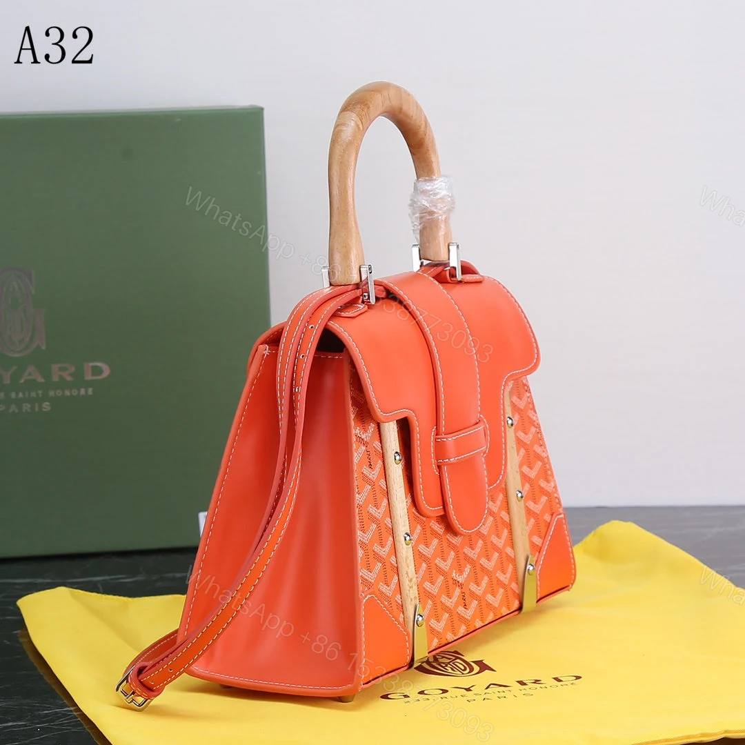 View 6 of GOYARD SAIGON PM BAG ORANGE 20CM