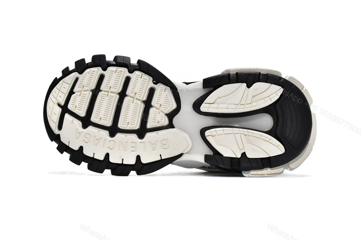 View 4 of Balenciaga Track. Black White Yellow 542023 W3NM3 7261