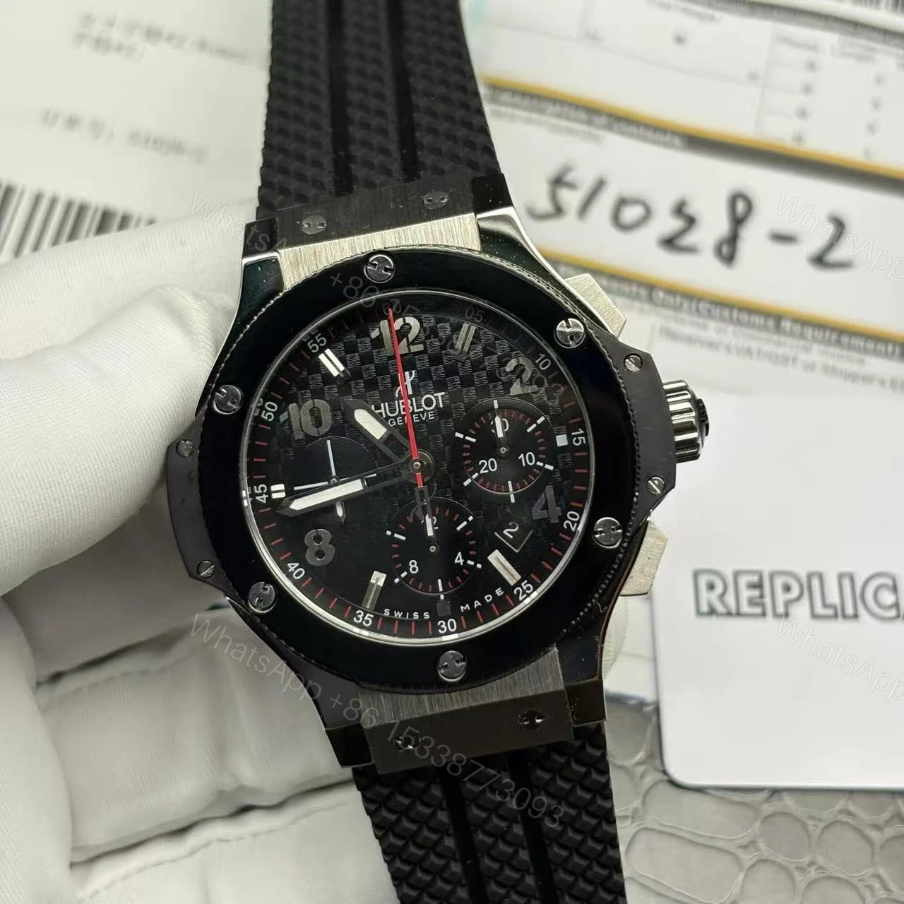 View 3 of Hublot Chronograph Replica
