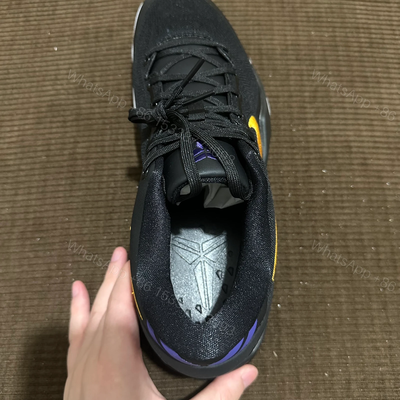 View 5 of Nike Kobe 8 Protro Lakers Away