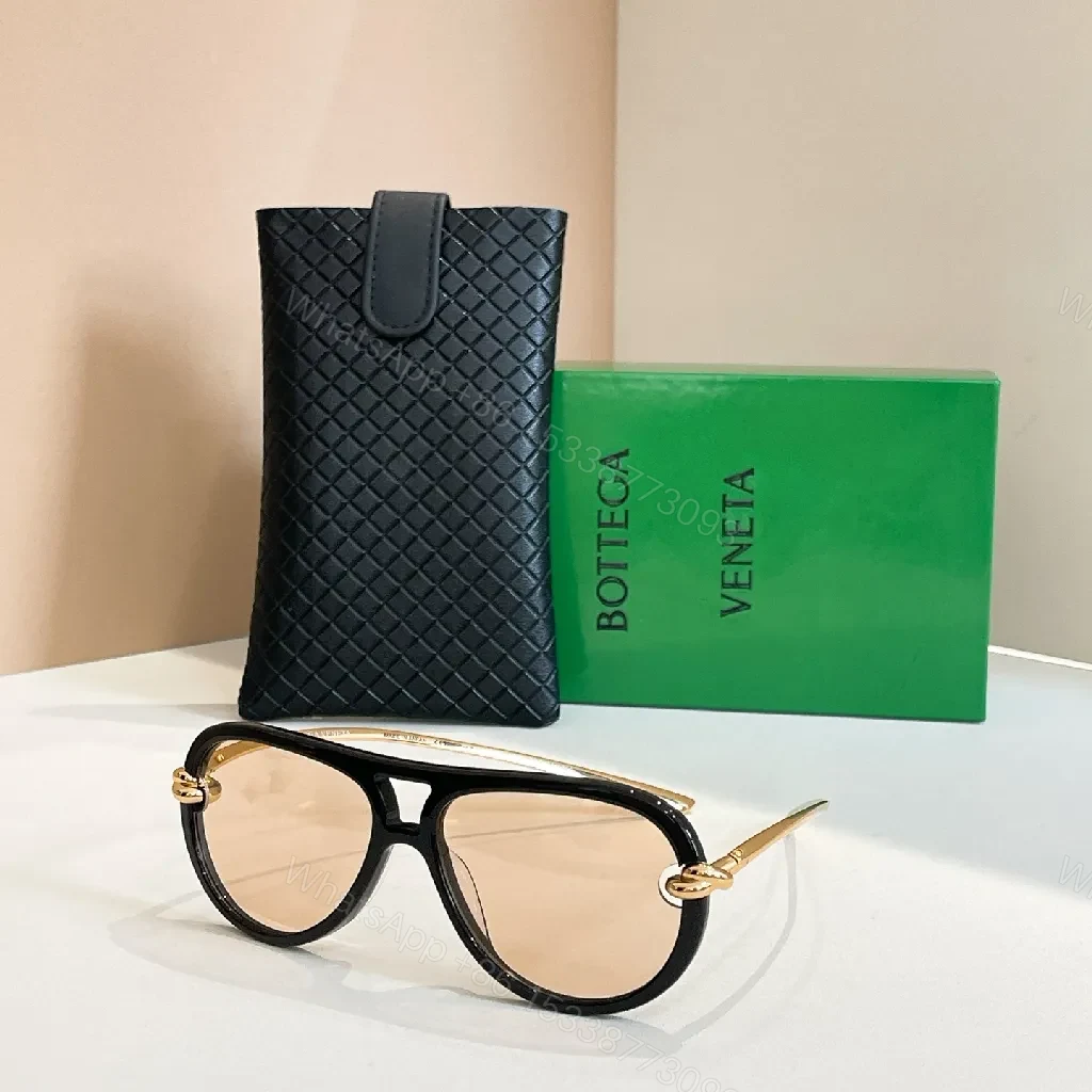 View 9 of Sleek Leather Card Case & Sunglasses Duo: Quiet Luxe Set