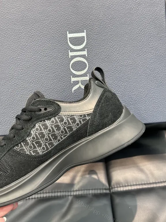 View 7 of Black Suede & Mesh Sneaker: All-Day Comfort, Mono Texture, Designer-Inspired Style