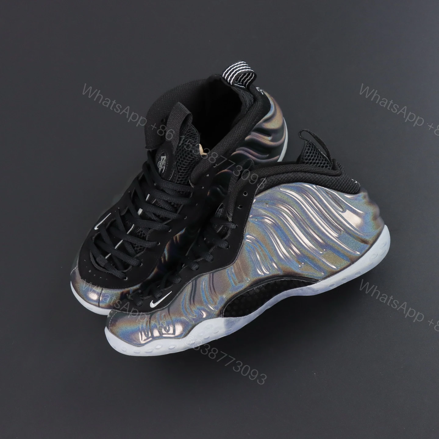 View 8 of Foamposite One “’Hologram”