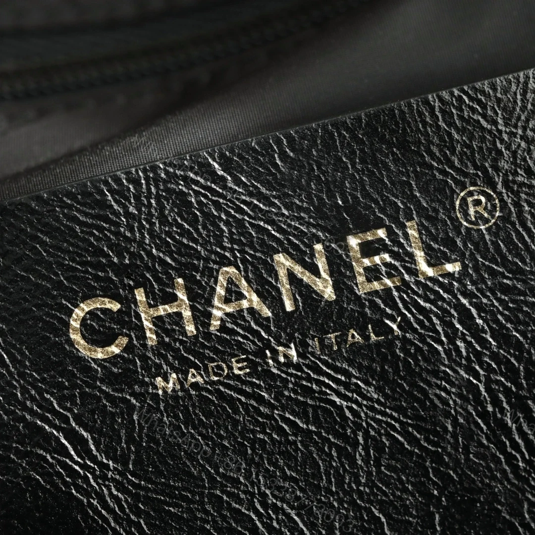 View 8 of 高仿Chanel*25N系列AS5055絲絨單肩包黑色免檢版