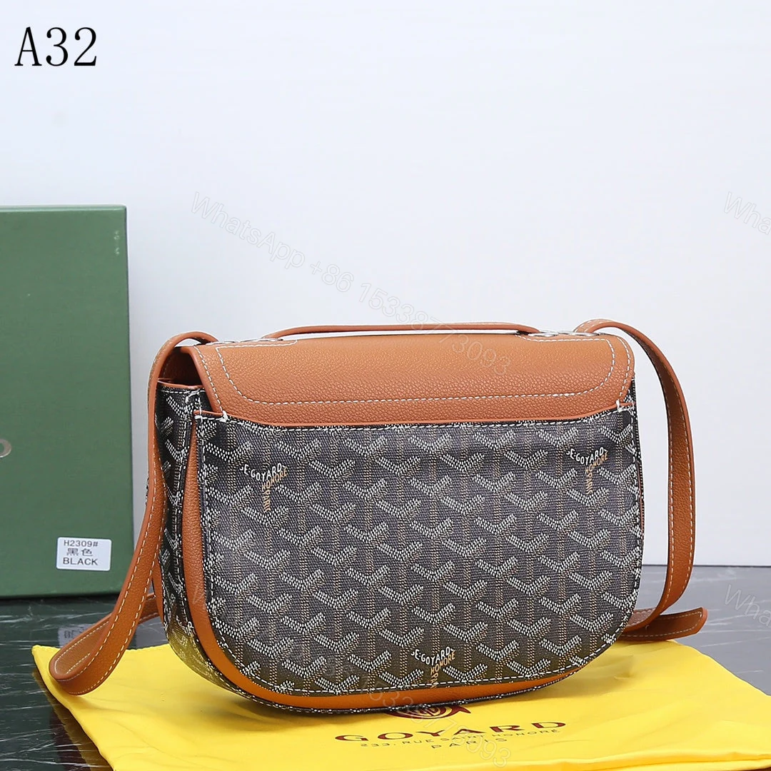 View 2 of GOYARD SEAL CLASP THE 233 BAG BROWN 25CM