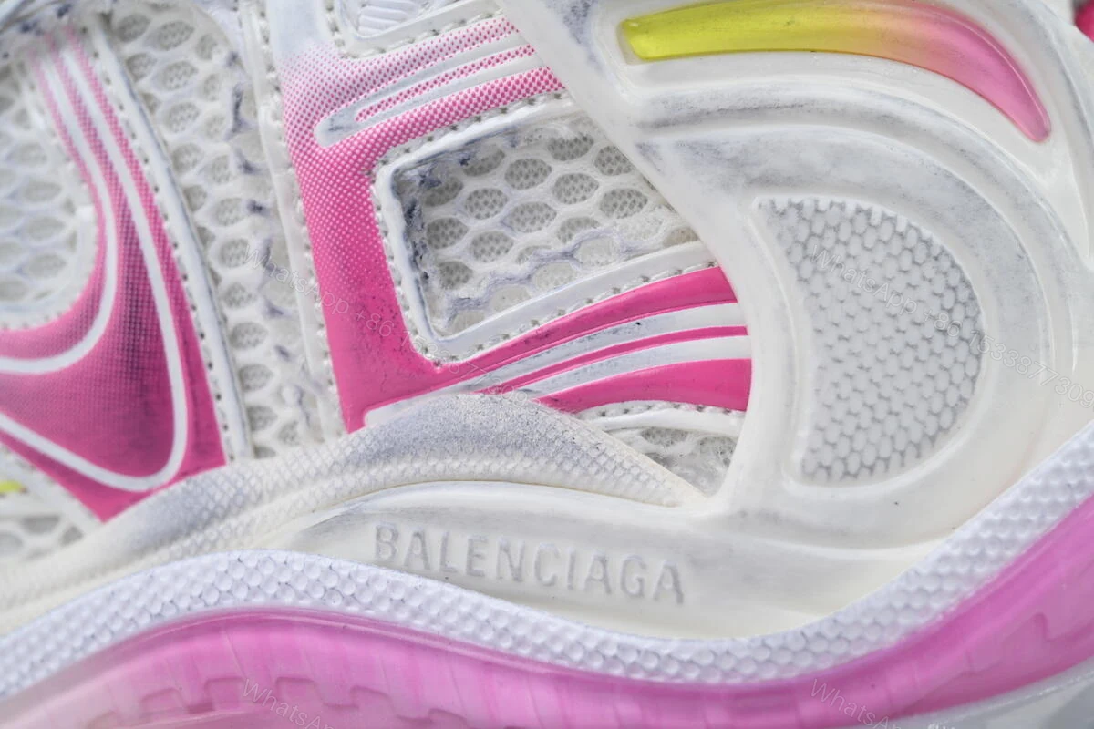 View 4 of Balenciaga Runner Sneaker Gradient Yellow Powder 772767 WRUNG 9517