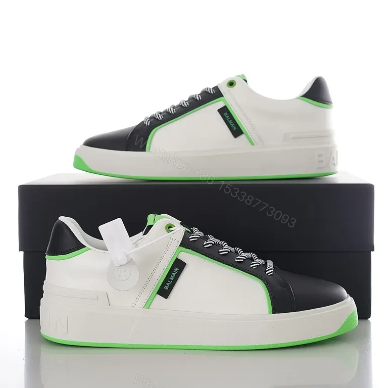 View 9 of Bold Neon Trim Platform Sneaker - Luxury City Comfort