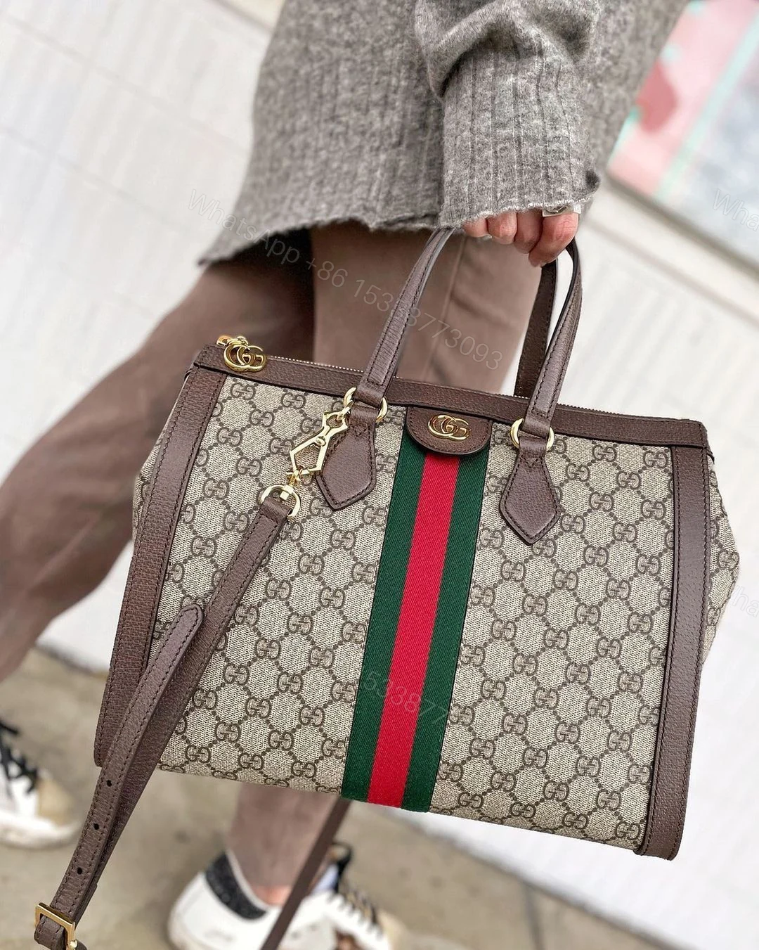 View 4 of First Copy Gucci GG Ophidia Tote Bag for Women