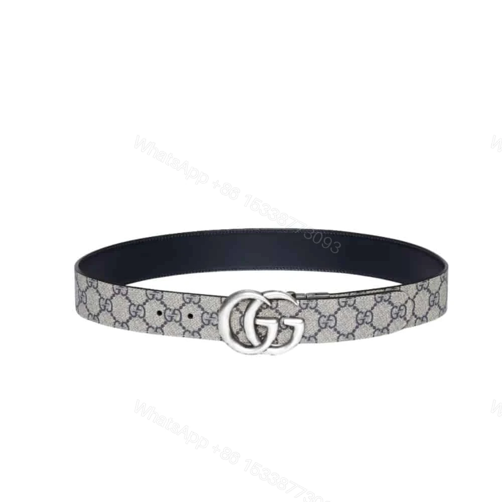 View 8 of GUCCI GG MARMONT REVERSIBLE BELT BEIGE 627055 92TIN 4075