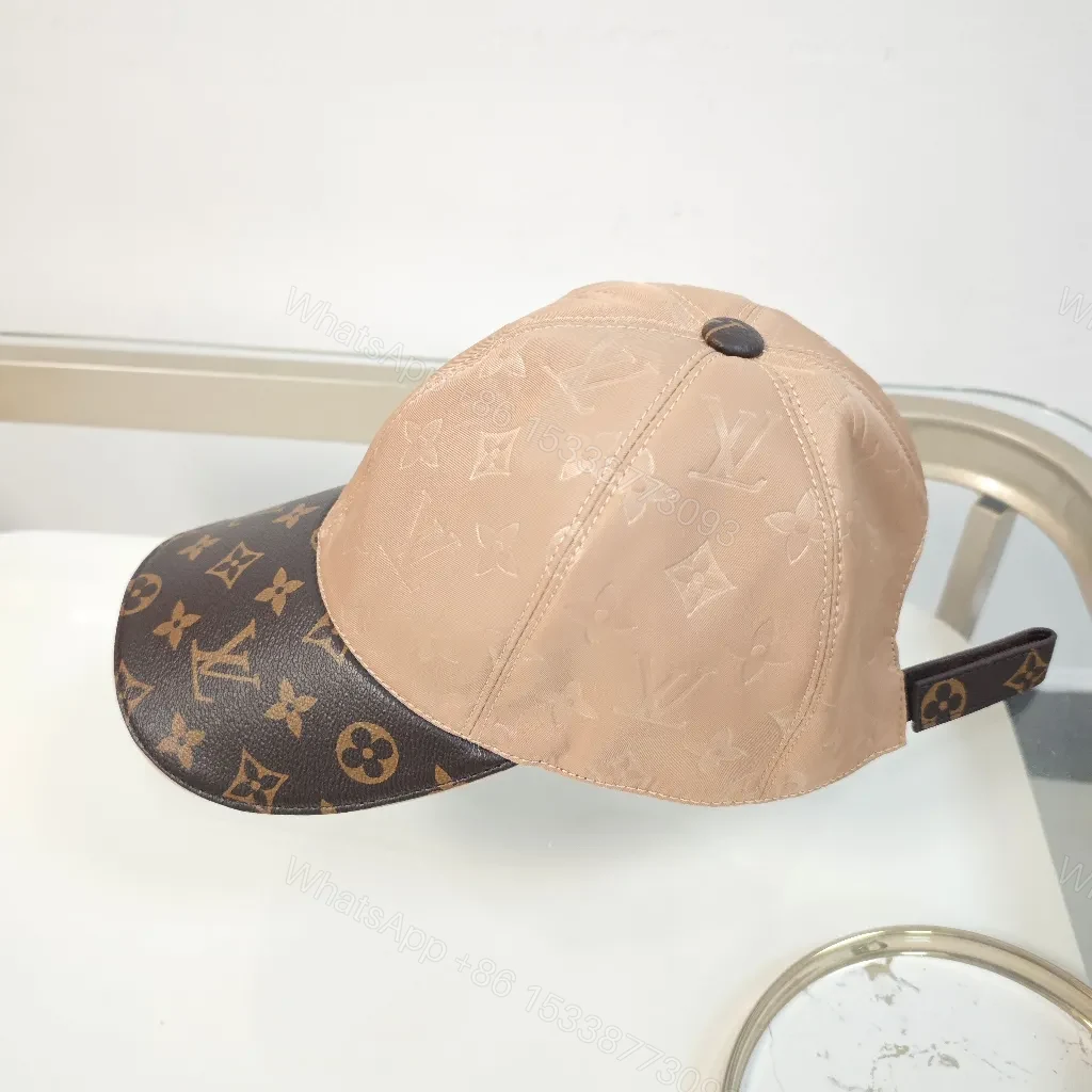 View 7 of Two-Tone LV Monogram Cap: Subtle Luxury Everyday Cap